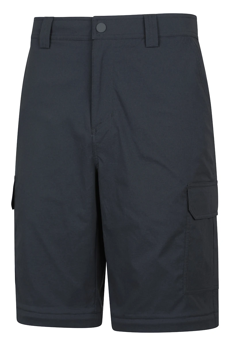 Delta Mens Cargo Stretch Zip-Off Trousers Regular