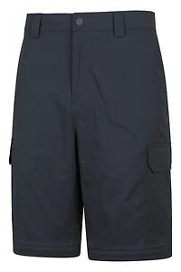 Delta Mens Cargo Stretch Zip-Off Trousers Regular