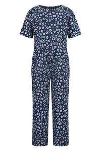 Poppy Kids Printed Jumpsuit