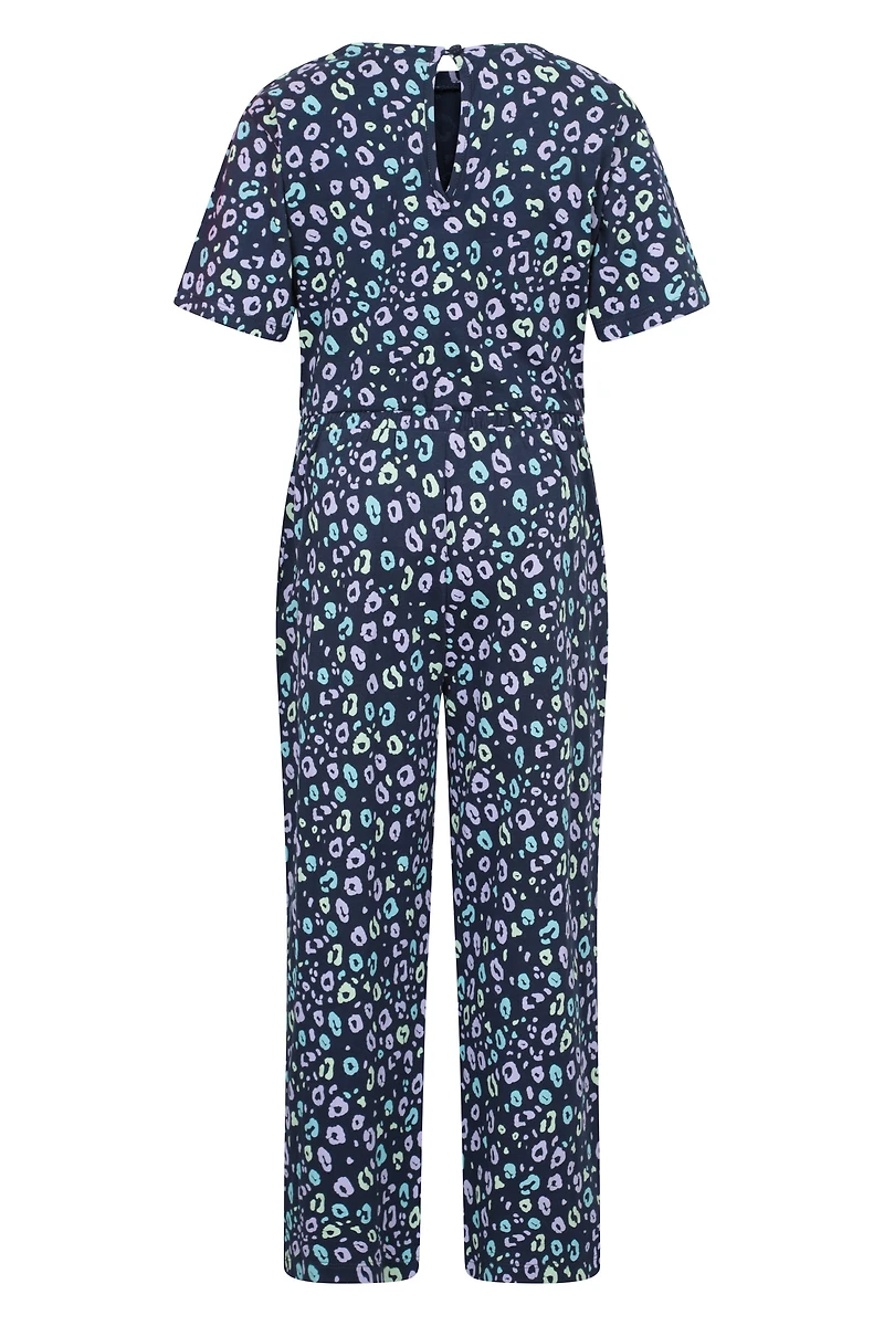 Poppy Kids Printed Jumpsuit