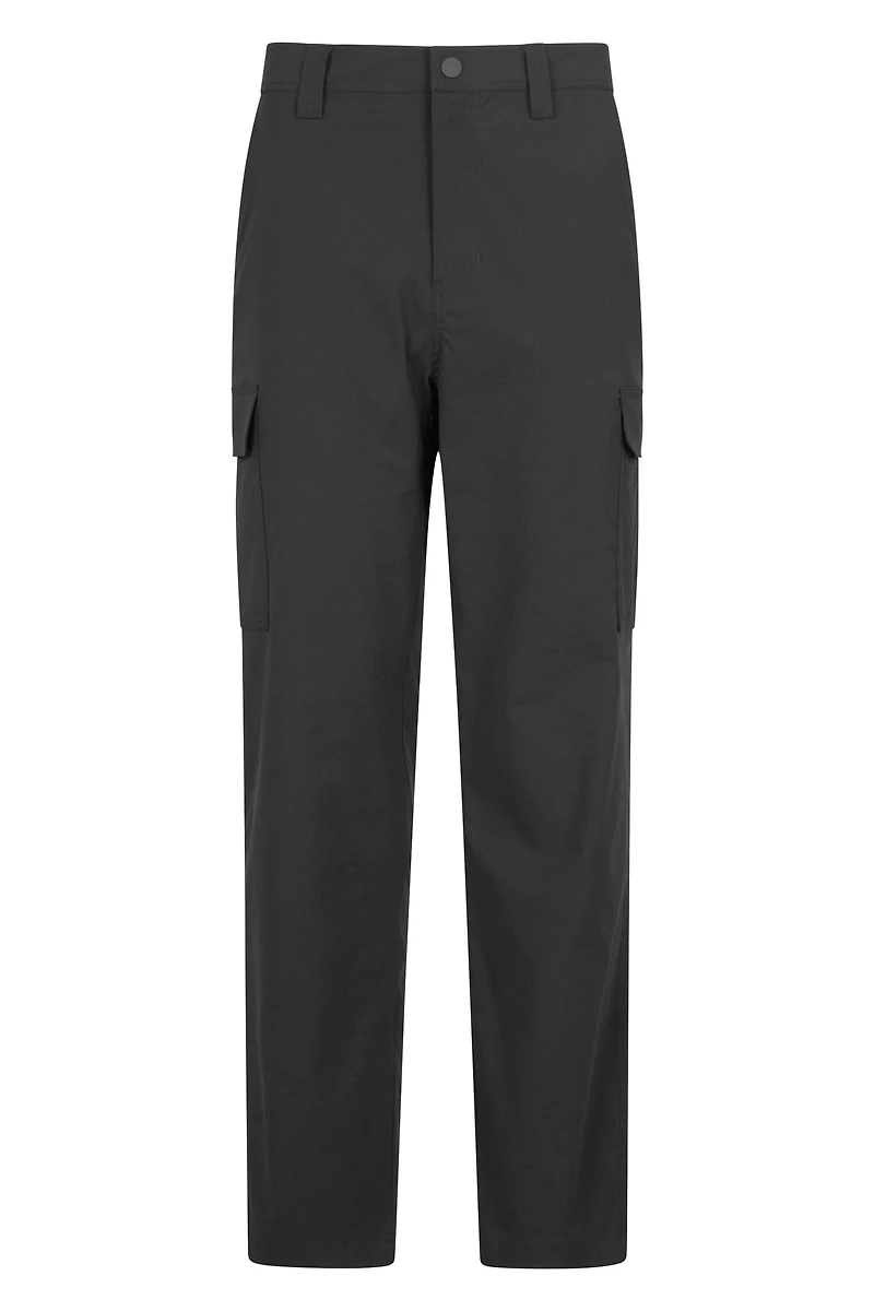 Delta Mens Cargo Stretch Trousers - Short Length