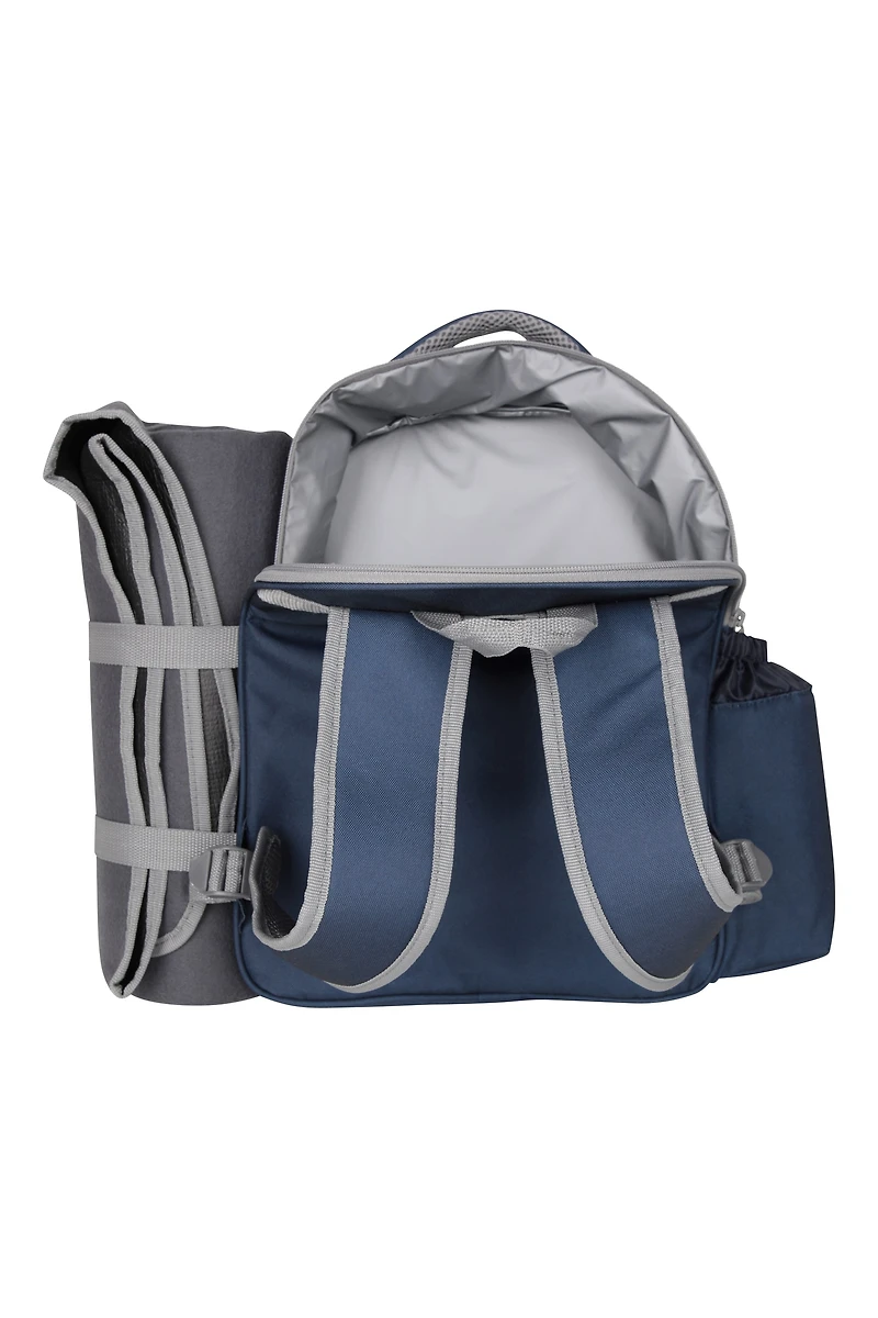 4 Person Picnic Set With Mat - XL 30L