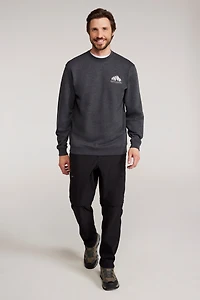 Adventure Mens Mountain Graphic Sweatshirt