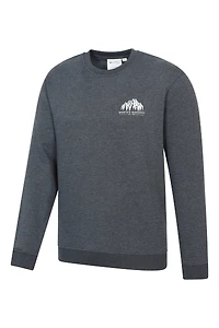 Adventure Mens Mountain Graphic Sweatshirt