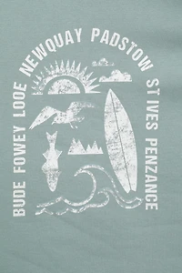 Regional Mens Cornwall Graphic Hoodie