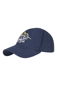 Bear Embroidered Kids Cap