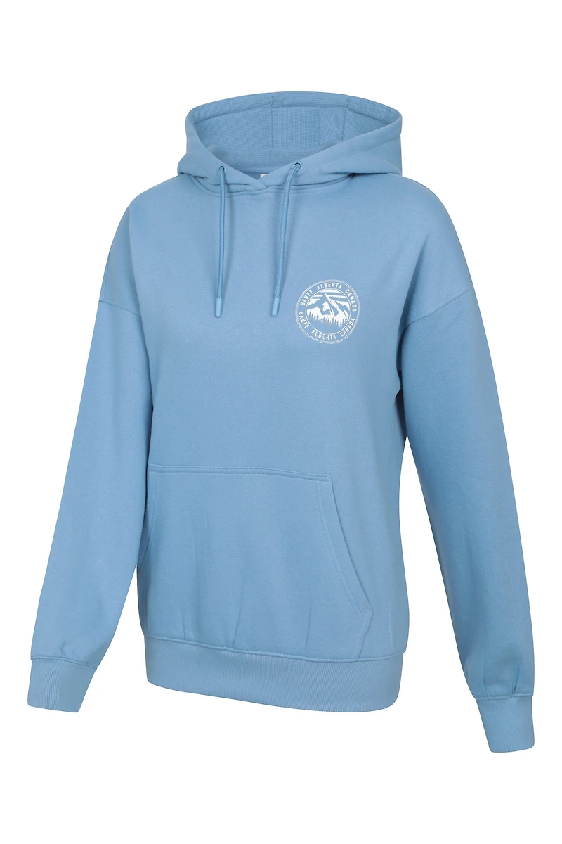 Banff Graphic Womens Relaxed Fit Hoodie