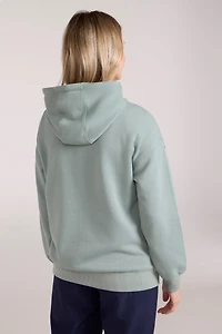 Printed Explore Womens Relaxed Fit Hoodie