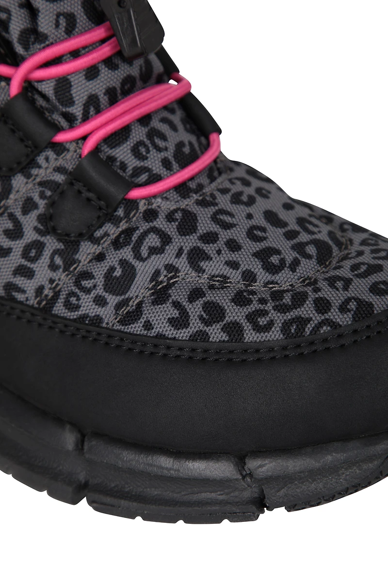 Tahoe Printed Kids Waterproof Snow Boots