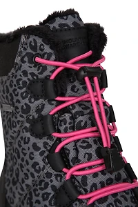 Tahoe Printed Kids Waterproof Snow Boots