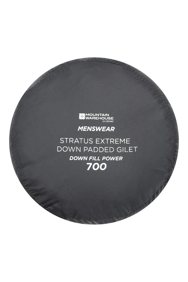 Stratus Mens Packable Down Gilet