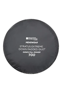 Stratus Mens Packable Down Gilet