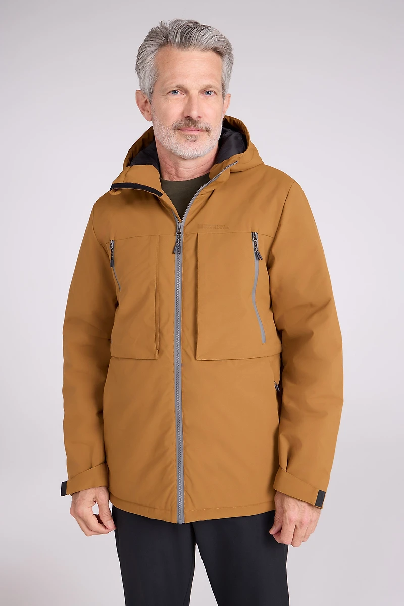 Langdon Mens Water Resistant Padded Parka