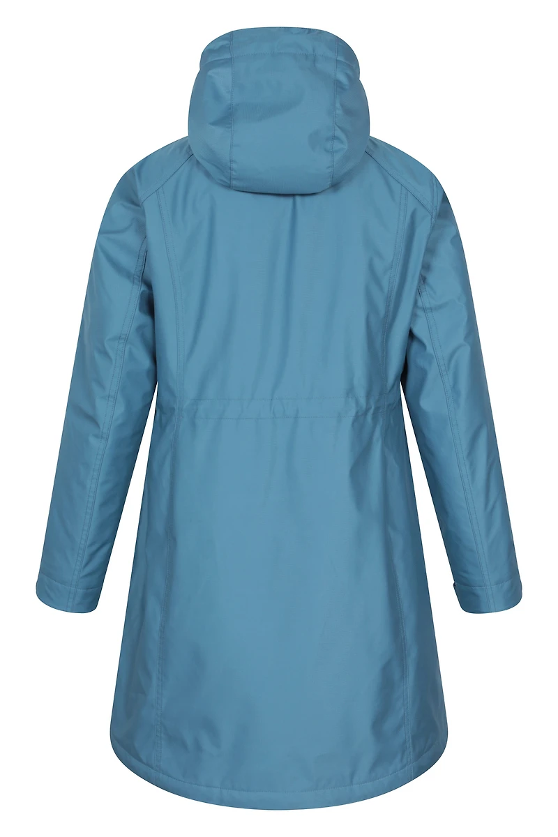 Iona Womens Borg Lined Longline Soft Shell