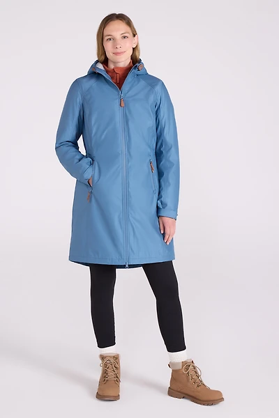Iona Womens Borg Lined Longline Soft Shell