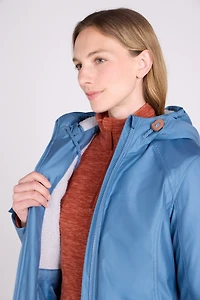 Iona Womens Borg Lined Longline Soft Shell