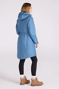 Iona Womens Borg Lined Longline Soft Shell