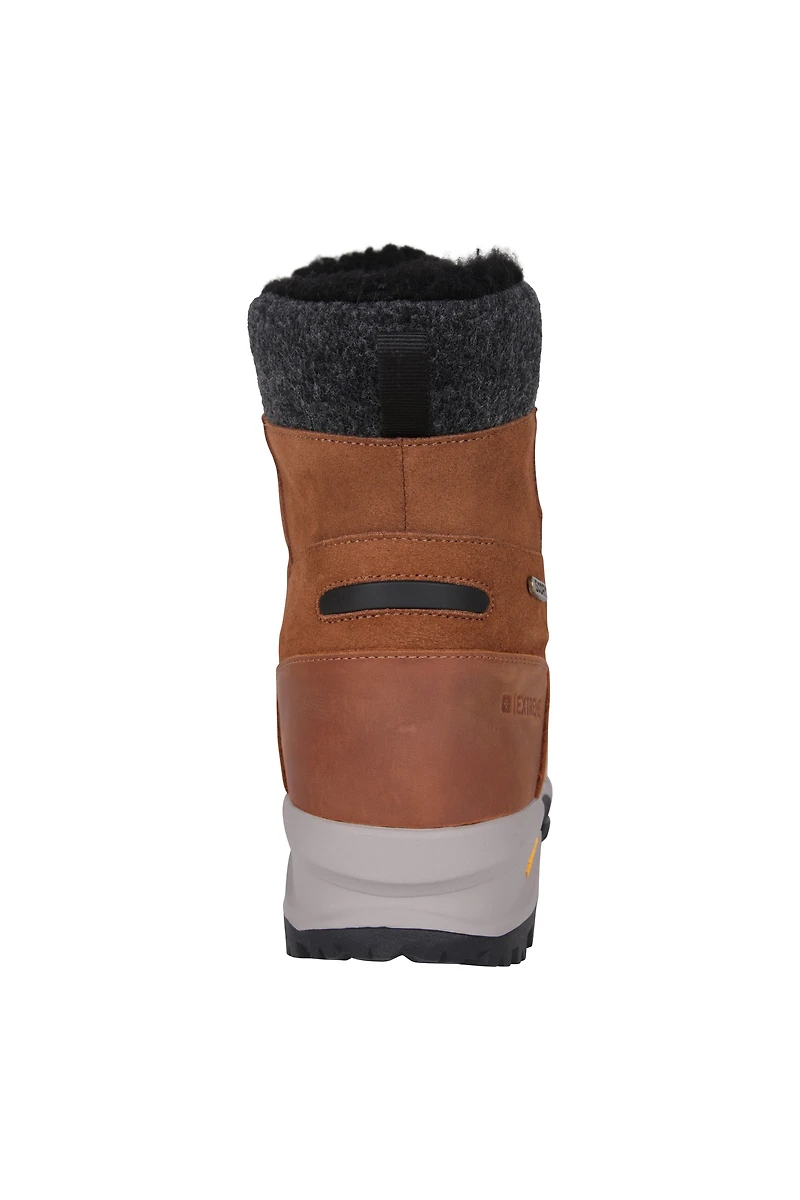 Tallin Extreme Mens Vibram Waterproof Thermal Snow Boots