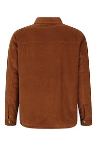Chiswick Mens Cord Borg Lined Overshirt