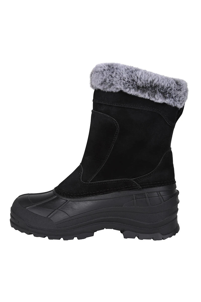 Snowdrift Womens Fur Lined Snow Boot