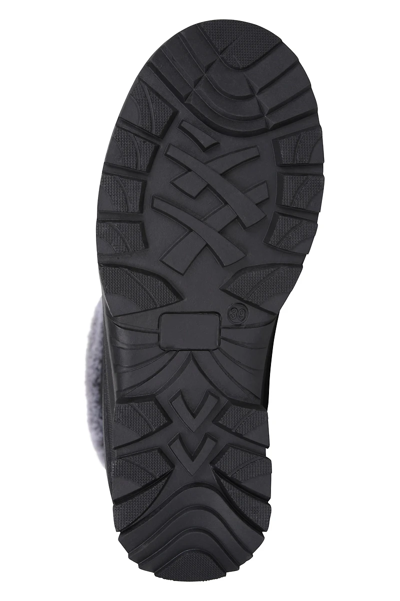 Snowdrift Womens Fur Lined Snow Boot