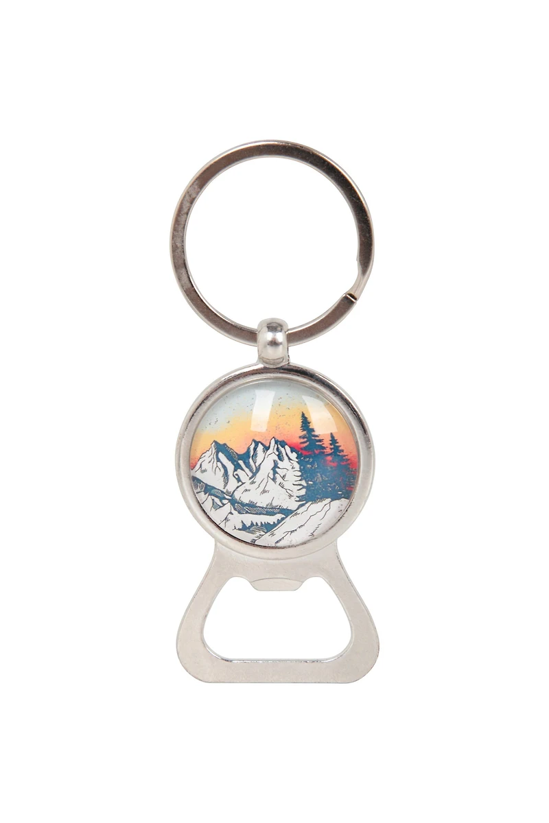 Landscape Bottle Opener Keyring