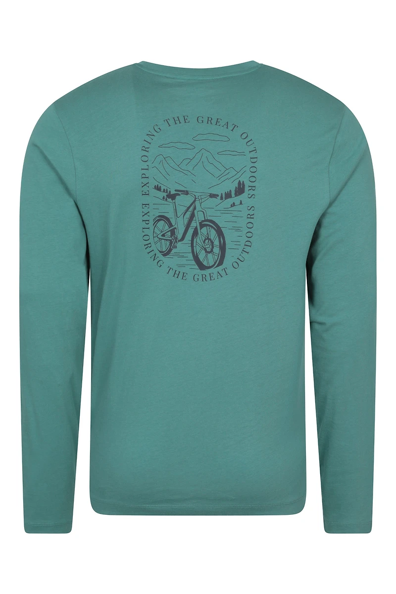 Bike Graphic Long Sleeve T-Shirt