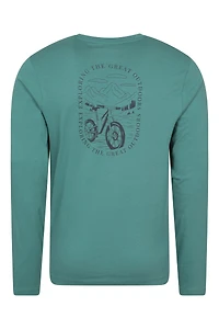 Bike Graphic Long Sleeve T-Shirt