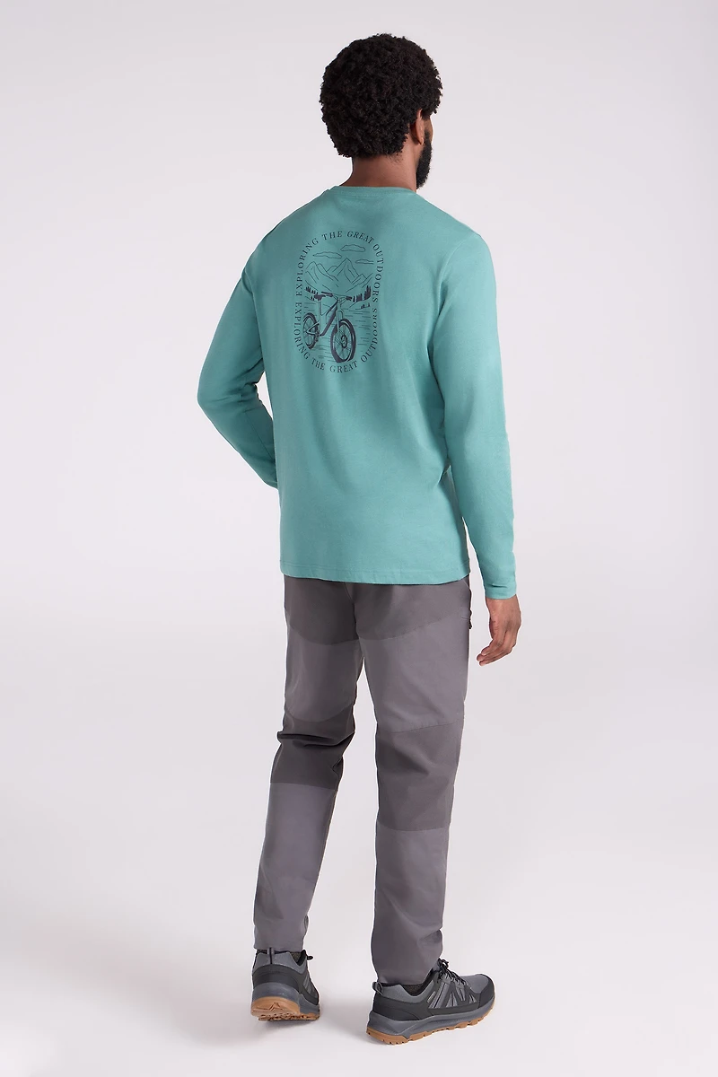 Bike Graphic Long Sleeve T-Shirt