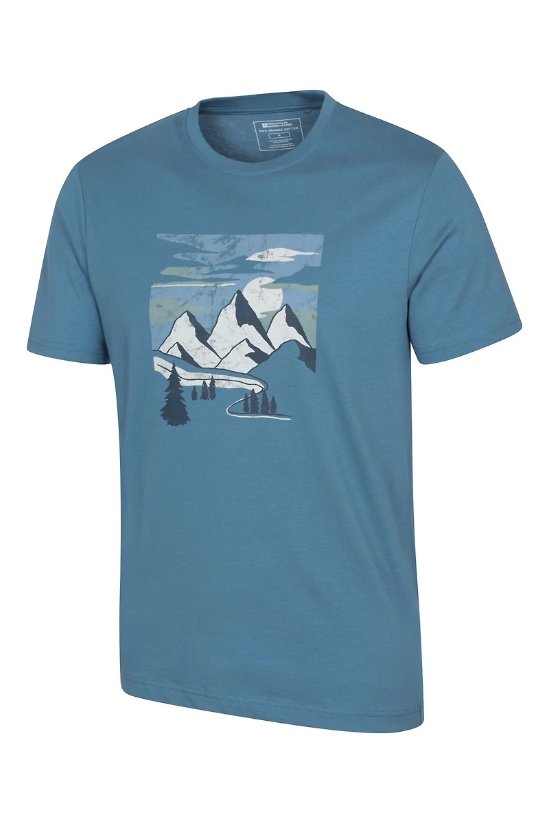 Mountain Landscape Graphic T-Shirt