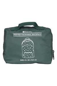 Printed Packable Backpack