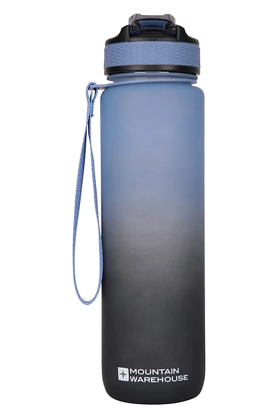 BPA Free Ombre Push Lid Water Bottle - 1L