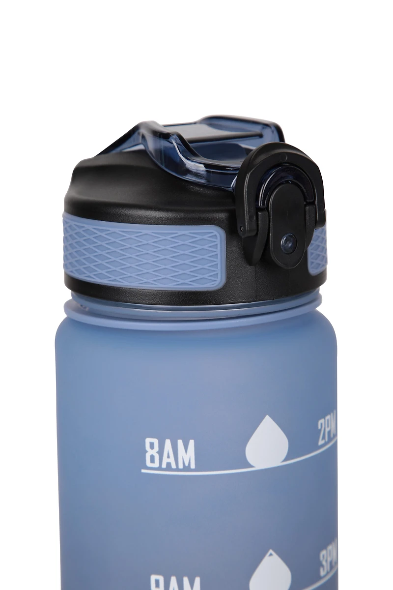 BPA Free Ombre Push Lid Water Bottle - 1L