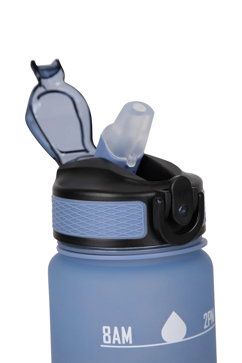 BPA Free Ombre Push Lid Water Bottle - 1L