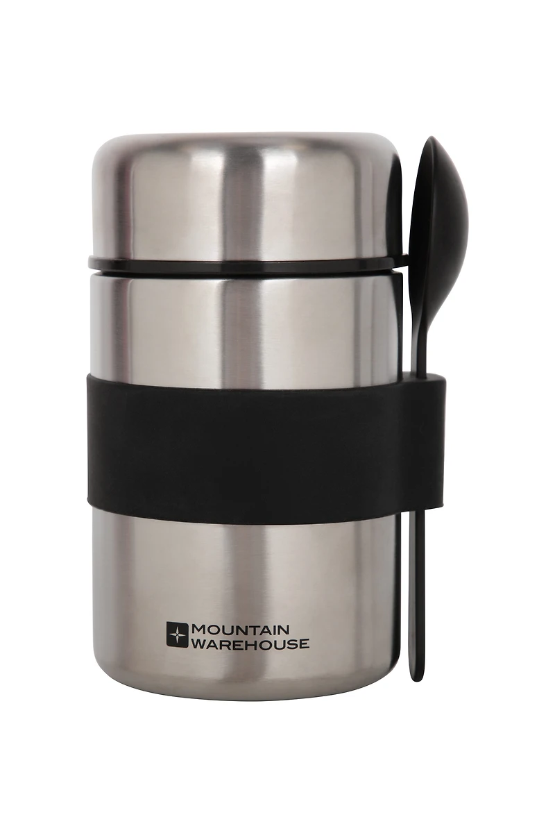 Food Flask with Spoon- 500ml