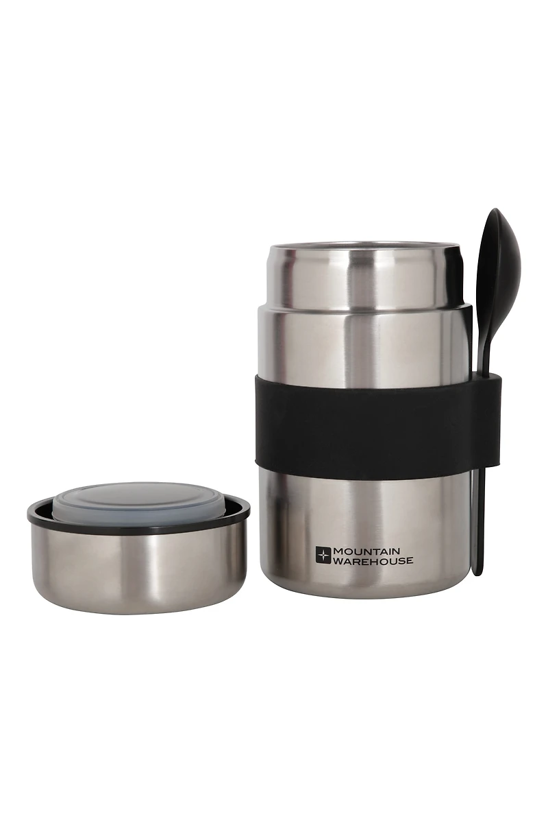 Food Flask with Spoon- 500ml