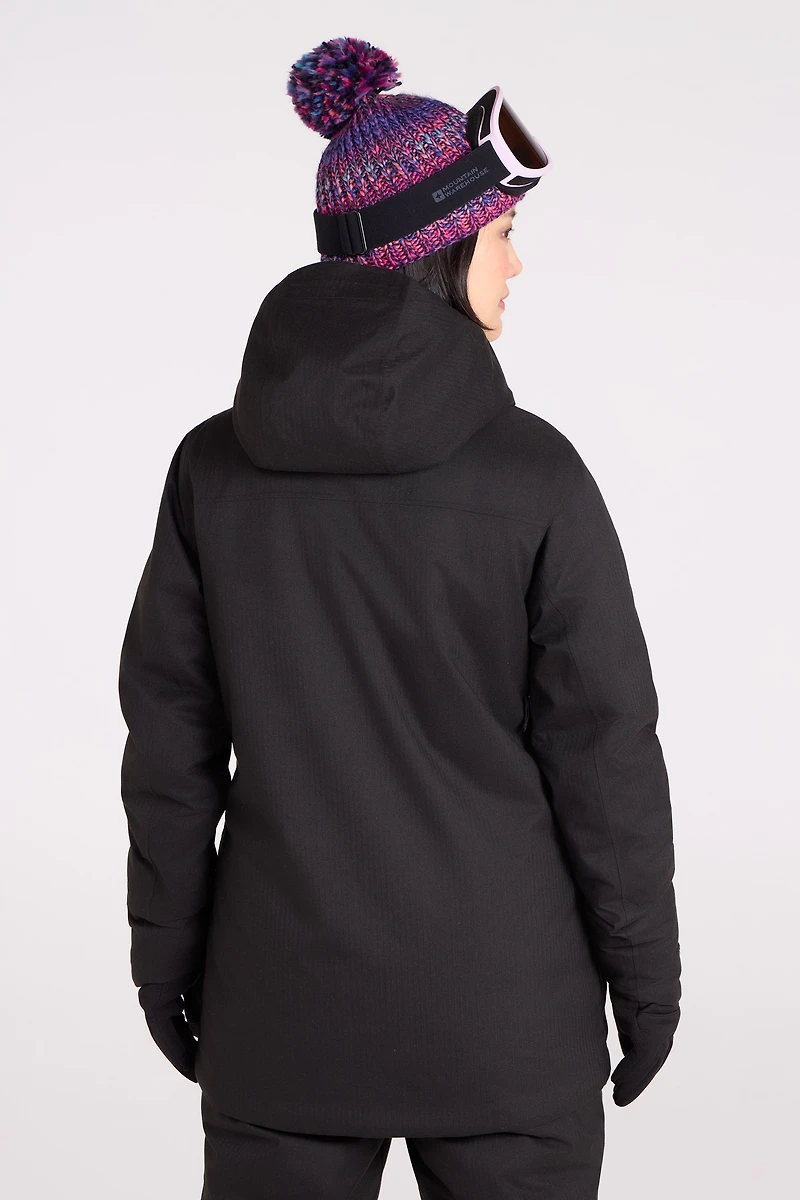 Verbier Womens Textured Waterproof Ski Jacket