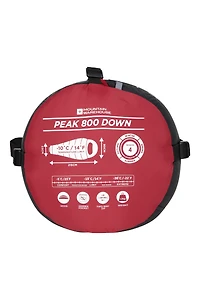 Peak 800 Down Sleeping Bag