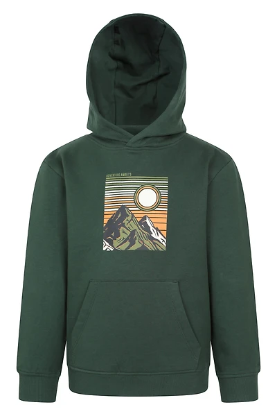 Adventure Awaits Kids Graphic Hoodie