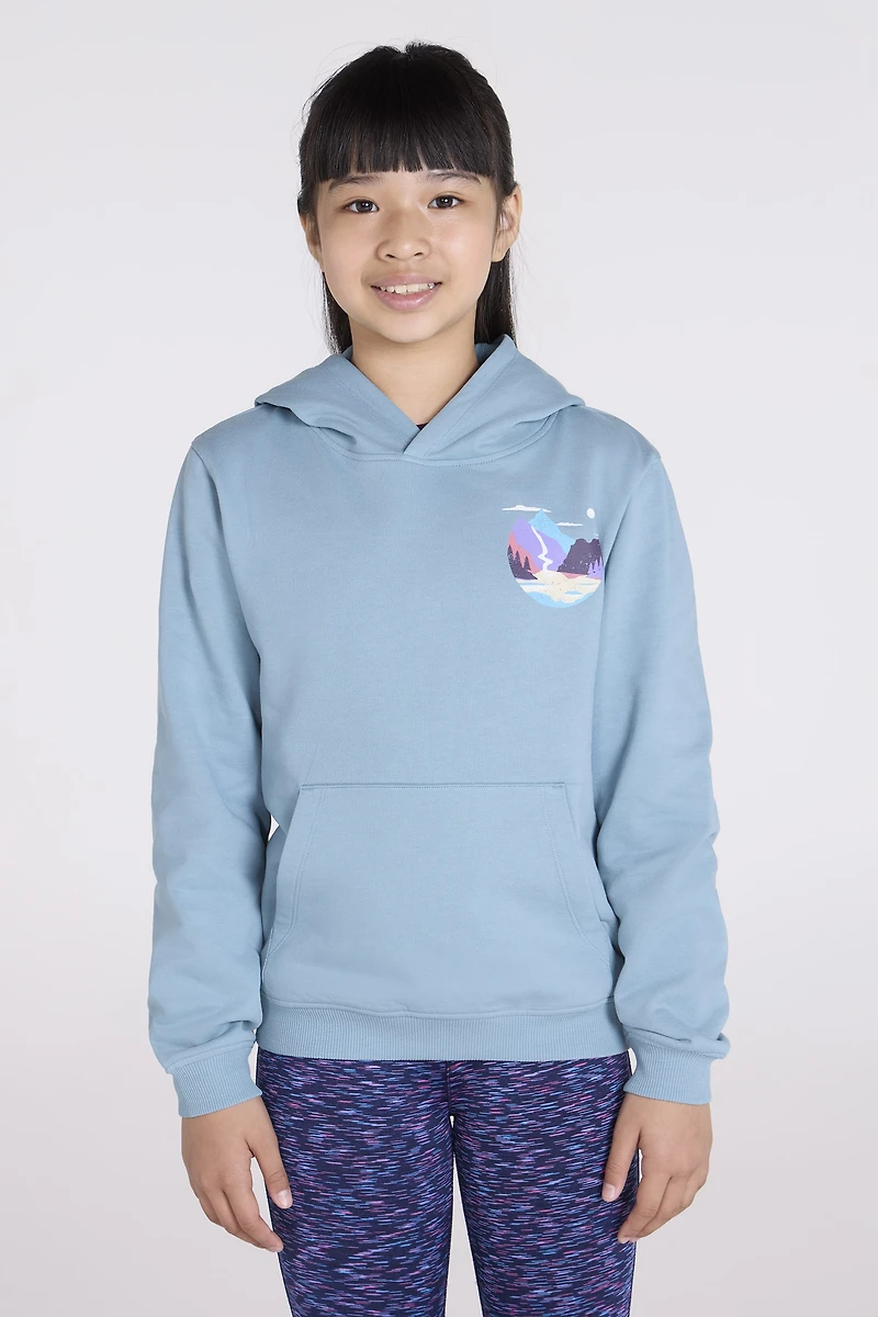 Mountain Flow Kids Graphic Hoodie