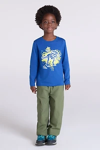 Graffiti Dino Kids Printed Tee