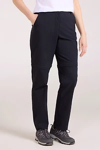 Delta Stretch Womens Zip Off Trousers