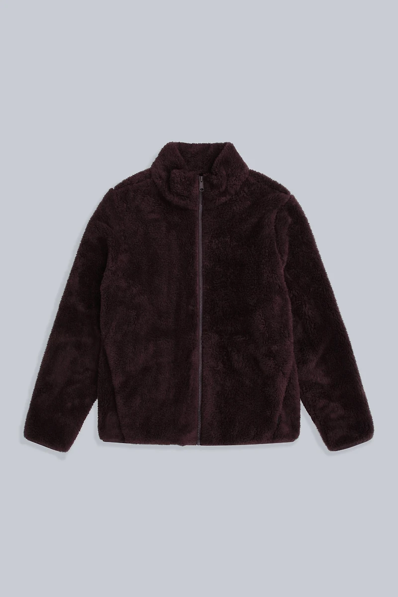 Teddy Womens Full Zip Fleece