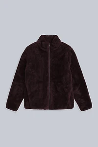 Teddy Womens Full Zip Fleece