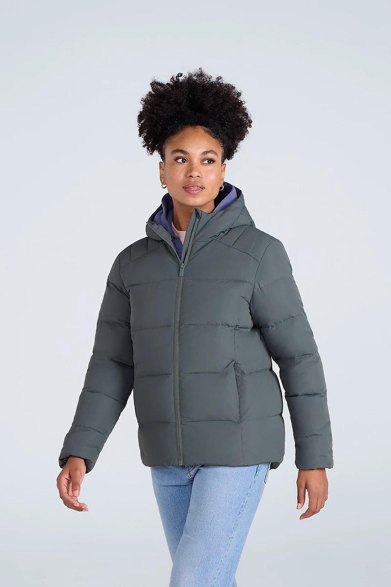 Womens Tech Down Mid Weight Jacket