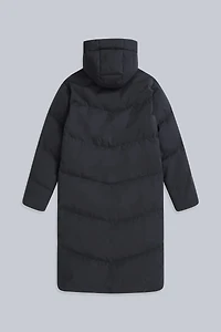 Tess Womens Long Line Down Jacket