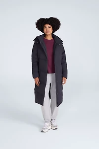Tess Womens Long Line Down Jacket