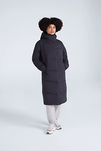 Tess Womens Long Line Down Jacket