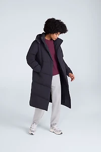 Tess Womens Long Line Down Jacket