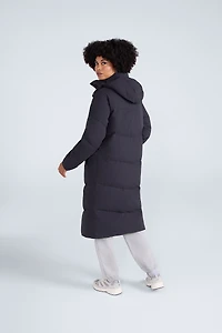 Tess Womens Long Line Down Jacket